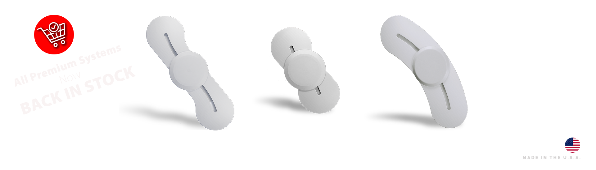 back in stock All premium systems now back in stock